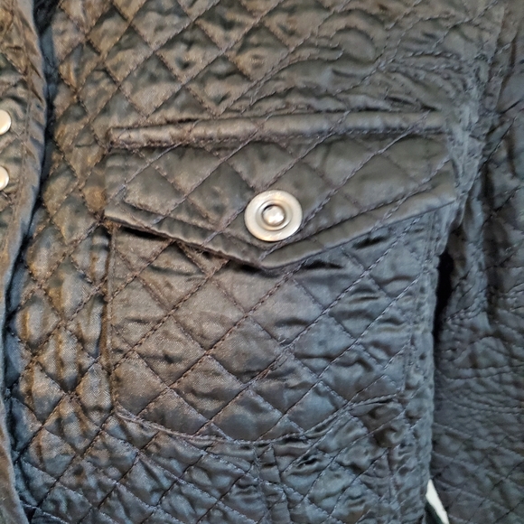 I.E. Relaxed quilted Blazer jacket A62 - Picture 7 of 8